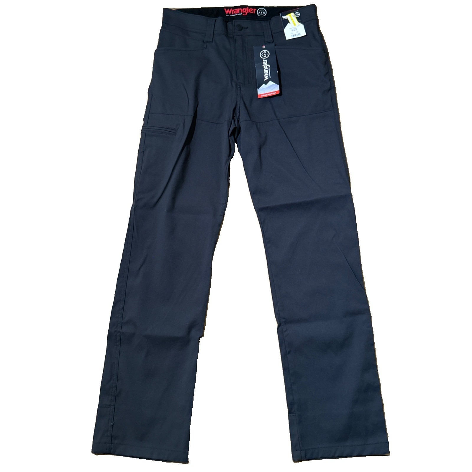 Nwt Wrangler Atg Men's 32x32 Gray Cliffside Utility Pants Stretch Hiking Outdoor